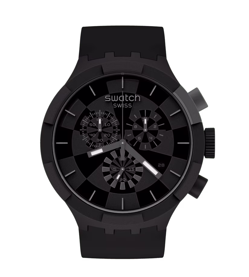 Swatch Big Bold Chrono Checkpoint Black 47mm