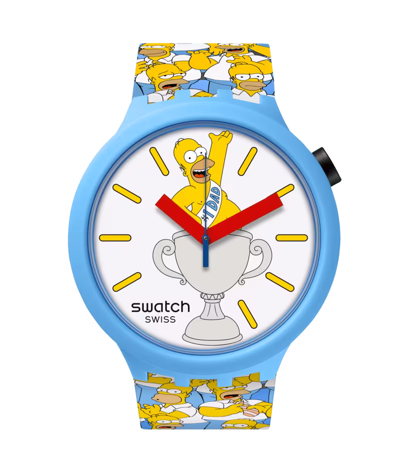 Swatch The Simpsons Best Dad Ever 47mm