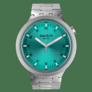 Swatch Big Bold Irony Aqua Shimmer 47mm