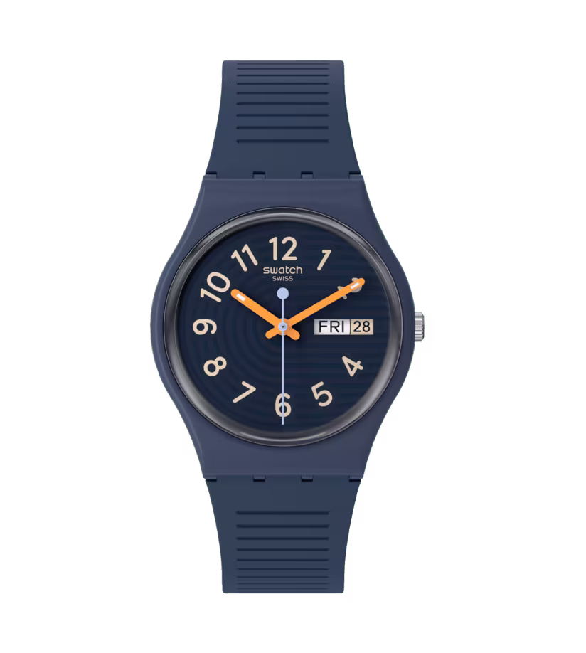 Swatch Essentials Trendy Lines At Night 34mm