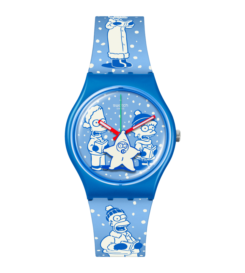 Swatch The Simpsons Tidings Of Joy 34mm