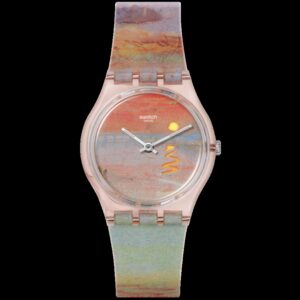 Swatch x Tate Gallery Turner's Scarlet Sunset 34mm