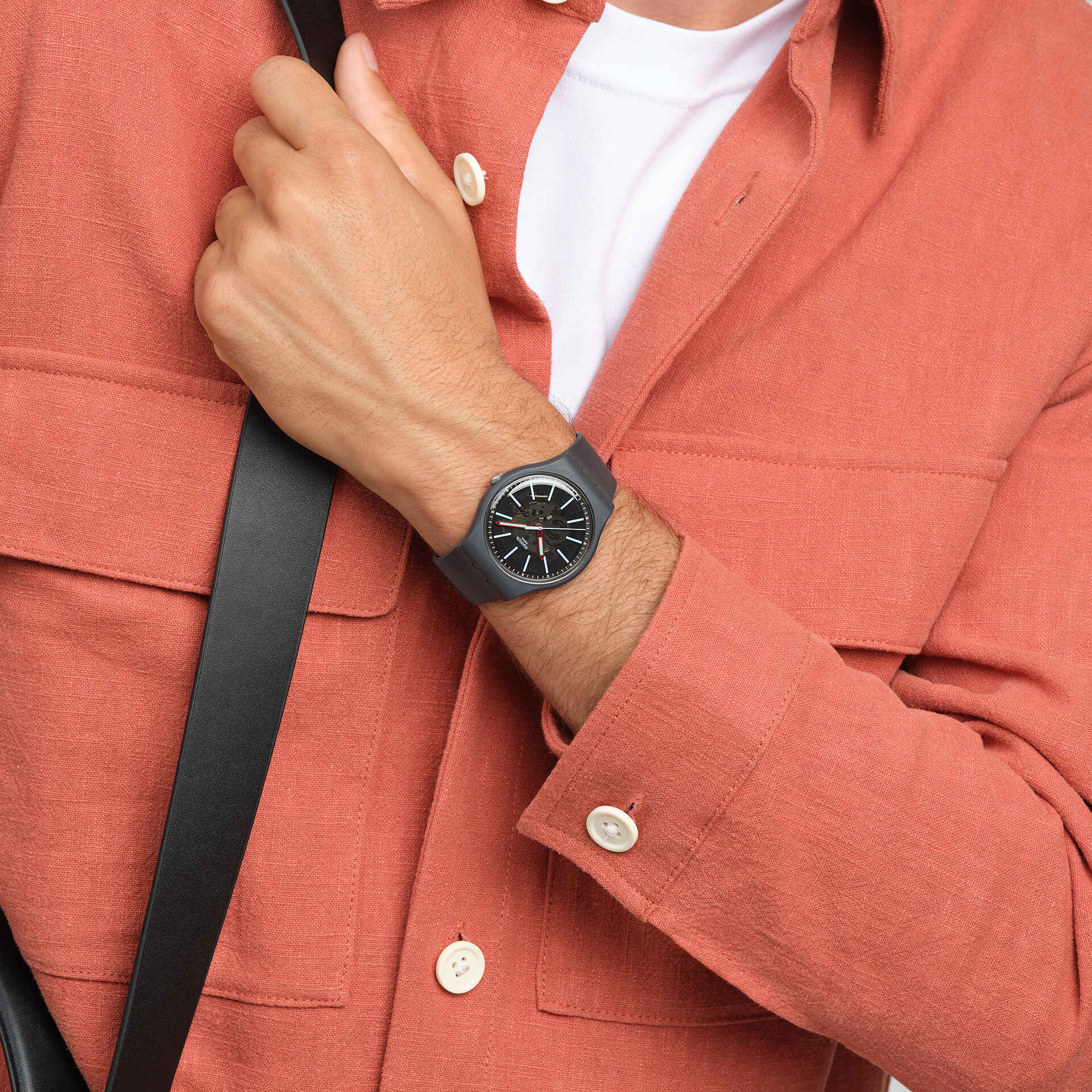Swatch Essentials Coblestone Street 41mm - immagine 4
