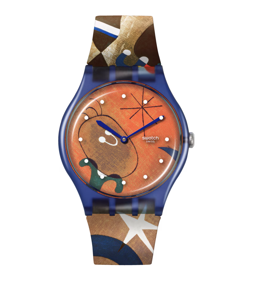Swatch x Tate Gallery Miro’s Women & Bird In The Moonlight 41mm