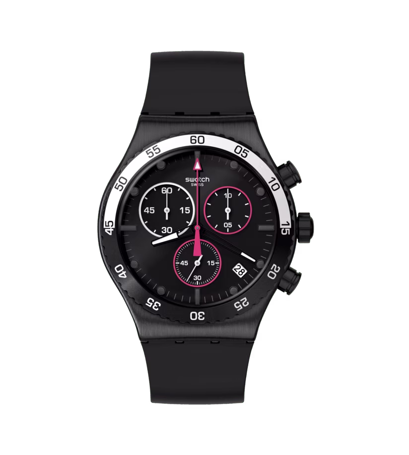Swatch The May Collection Magenta At Night 43mm